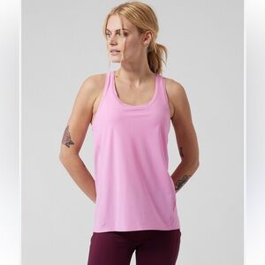Athleta Ultimate Scoop Tank in Quartz Pink SZ Medium